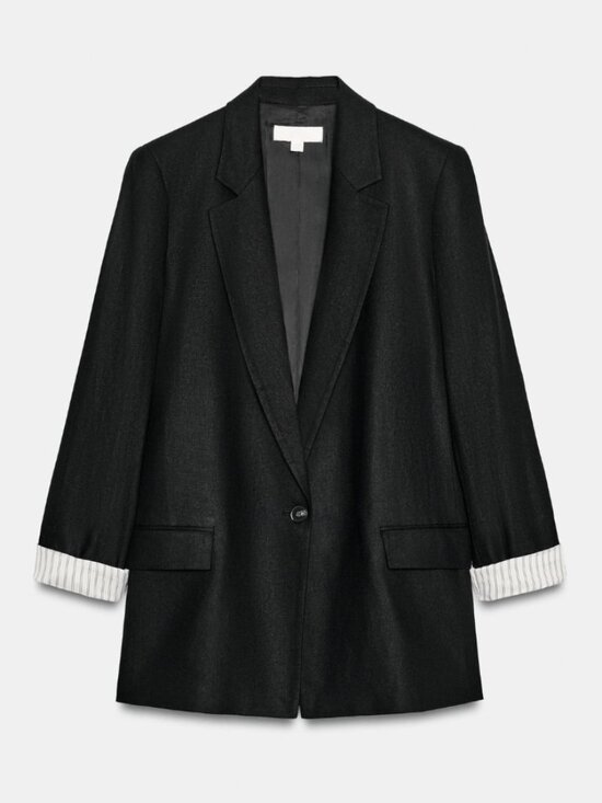 Zara Jackets & Blazers - Zara Rolled Sleeve Blazer | XS